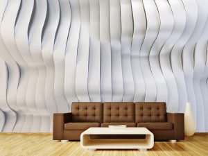 3D foto tapeta – Apstraktni talasi – varijanta 9