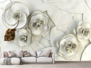 3D foto tapeta – Luksuzni Art Deco motiv – varijanta 9