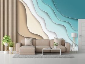 3D foto tapeta – Minimalistički zidni paneli – varijanta 2