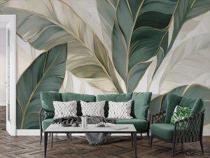Foto tapeta – Luksuzni Art Deco ornament – varijanta 63