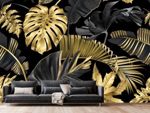 Foto tapeta – Luksuzni Art Deco ornament – varijanta 46