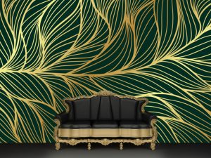 Foto tapeta – Luksuzni Art Deco ornament – varijanta 62