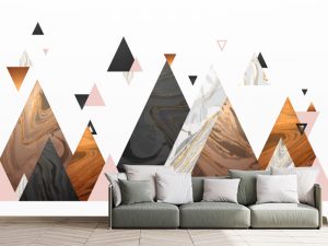 Foto tapeta – Crno-zlatna geometrija – varijanta 24 Foto tapeta – Crno-zlatna geometrija – varijanta 24