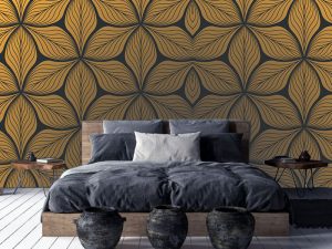 Foto tapeta za spavaću sobu – Minimalistička geometrija – varijanta 7