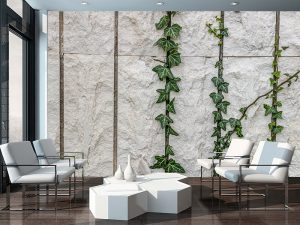 3D foto tapeta – Vertikalna zelena bašta
