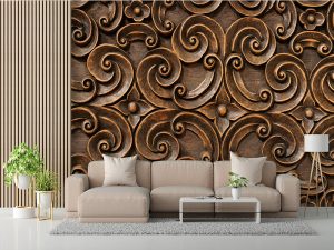3D foto tapeta – Luksuzni Art Deco motiv – varijanta 14