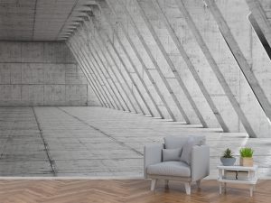 3D foto tapeta – Geometrijski 3D paneli – varijanta 43