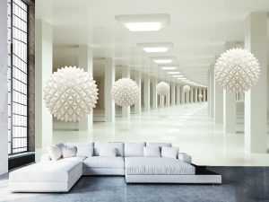 3D foto tapeta – Moderan enterijer – varijanta 11