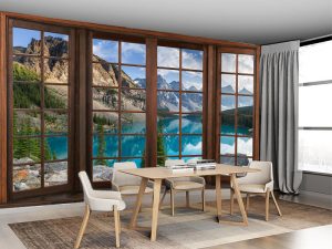 3D foto tapeta – Moderan enterijer – varijanta 12