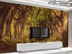 3D foto tapeta – Prozor ka prirodi – varijanta 2