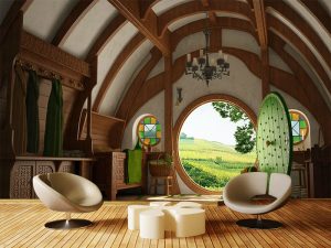 3D foto tapeta – Moderan enterijer – varijanta 14