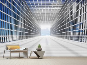 3D foto tapeta – Tunel beskrajne perspektive – varijanta 8