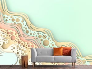 3D foto tapeta – Apstraktni talasi – varijanta 8 3D foto tapeta – Apstraktni talasi – varijanta 8