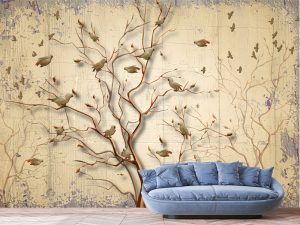 3D foto tapeta – Luksuzni Art Deco motiv – varijanta 26