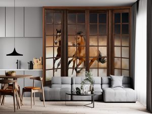 3D foto tapeta – Luksuzni Art Deco motiv – varijanta 18
