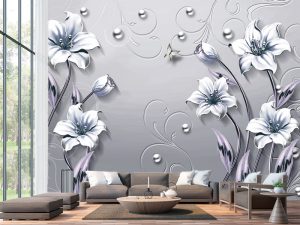 3D foto tapeta – Luksuzni Art Deco motiv – varijanta 28