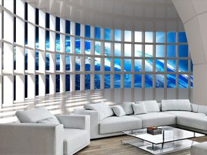 3D foto tapeta – Moderan enterijer – varijanta 21