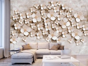 3D foto tapeta – Minimalistički zidni paneli – varijanta 6