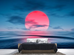 Foto tapeta za spavaću sobu – Mirno more – varijanta 15
