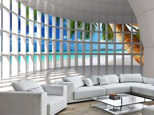 3D foto tapeta – Moderan enterijer – varijanta 27