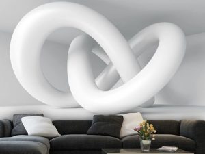 3D foto tapeta – Beli talasi