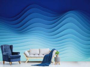 3D foto tapeta – Bež talasi