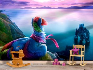Dečija foto tapeta – Poni – varijanta 2
