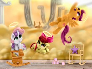 Dečija foto tapeta – Poni – varijanta 9