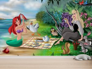 Dečija foto tapeta – Bajkoviti piknik princeza