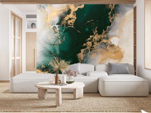 Foto tapeta – Zlatni mermer – varijanta 25