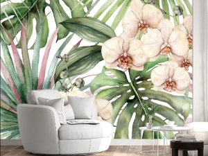 3D foto tapeta – Cvetovi orhideje – varijanta 6 3D foto tapeta – Cvetovi orhideje – varijanta 6