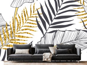 3D foto tapeta – Luksuzni Art Deco motiv – varijanta 47