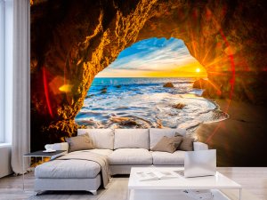3D foto tapeta – Tunel beskrajne perspektive – varijanta 16