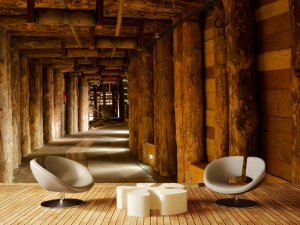 3D foto tapeta – Tunel beskrajne perspektive – varijanta 17