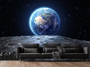 3D foto tapeta – Mapa sveta – varijanta 2