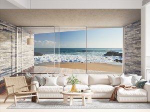 3D foto tapeta – Moderan enterijer – varijanta 40