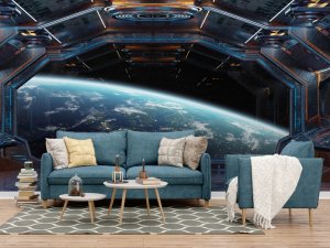 3D foto tapeta – Moderan enterijer – varijanta 44