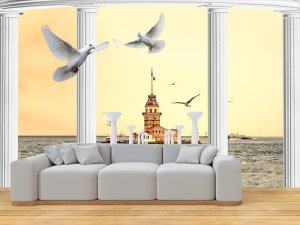 3D foto tapeta – Luksuzni Art Deco motiv – varijanta 56