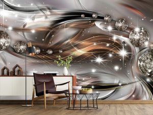3D foto tapeta – Luksuzni Art Deco motiv – varijanta 65