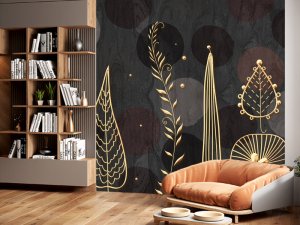 3D foto tapeta – Geometrijski 3D paneli – varijanta 111 3D foto tapeta – Geometrijski 3D paneli – varijanta 111