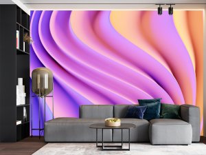 3D foto tapeta – Geometrijski 3D paneli – varijanta 122