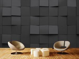 3D foto tapeta – Minimalistički zidni paneli – varijanta 15
