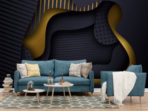 3D foto tapeta – Luksuzni Art Deco motiv – varijanta 87