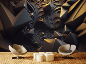 3D foto tapeta – Apstraktni talasi – varijanta 25