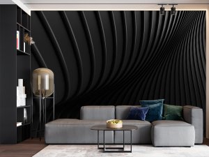 3D foto tapeta – Geometrijski 3D paneli – varijanta 12