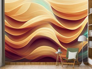 3D foto tapeta – Apstraktni talasi – varijanta 26