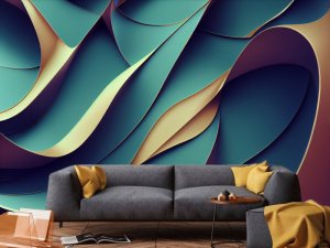 3D foto tapeta – Luksuzni Art Deco motiv – varijanta 92