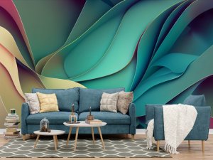 3D foto tapeta – Luksuzni Art Deco motiv – varijanta 93