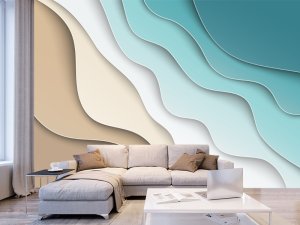 3D foto tapeta – Apstraktni talasi – varijanta 31