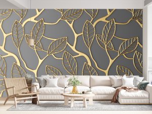 3D foto tapeta – Luksuzni Art Deco motiv – varijanta 97